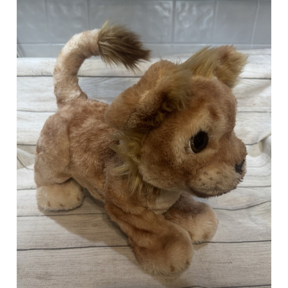 FurReal Friends Mighty Roar Lion King Simba Interactive Plush Toy ~*~ See VIDEO